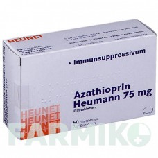 АЗАТІОПРИН (AZATHIOPRIN) 75 мг таблетки 50 шт - Азатіоприн HEUNET PHARMA