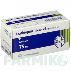 АЗАТИОПРИН (AZATHIOPRIN) 75 мг таблетки 50 шт - Азатиоприн HEXAL