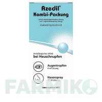 АЗЕДІЛ (AZEDIL) 0,5 мг/мл 1 мг/мл пакет 1 шт - Азеластин DERMAPHARM