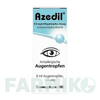 АЗЕДИЛ (AZEDIL) 0,5 мг/мл капли 6 мл - Азеластин DERMAPHARM