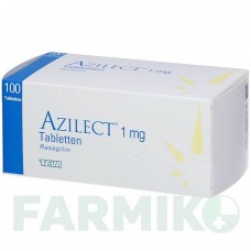 АЗИЛЕКТ (AZILECT) 1 мг таблетки 100 шт - Разагілін ORIFARM