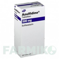 АЗУЛФИДИН (AZULFIDINE) таблетки 300 шт - Сульфасалазин PFIZER