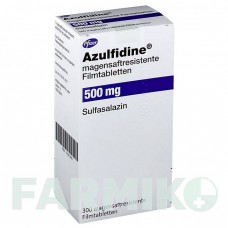 АЗУЛФИДИН (AZULFIDINE) таблетки 300 шт - Сульфасалазин PFIZER