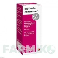 B12 АНКЕРМАНН (B12 ANKERMANN) раствор 30 мл - Витамин B12 (Цианокобаламин) WORWAG PHARMA