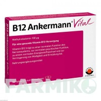 B12 АНКЕРМАНН (B12 ANKERMANN) таблетки 50 шт - Витамин B12 (Цианокобаламин) WORWAG PHARMA