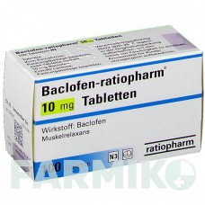 БАКЛОФЕН (BACLOFEN) 10 мг таблетки 100 шт - Баклофен RATIOPHARM