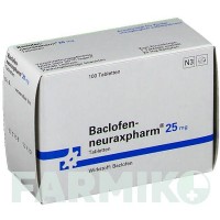 БАКЛОФЕН (BACLOFEN) 25 мг таблетки 50 шт - Баклофен NEURAXPHARM