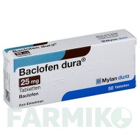 БАКЛОФЕН (BACLOFEN) 25 мг таблетки 50 шт - Баклофен VIATRIS