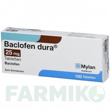 БАКЛОФЕН (BACLOFEN) 25 мг таблетки 100 шт - Баклофен VIATRIS