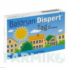 БАЛДРИАН ДИСПЕРТ (BALDRIAN DISPERT) таблетки 40 шт - Корень валерианы CHEPLAPHARM