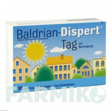 БАЛДРИАН ДИСПЕРТ (BALDRIAN DISPERT) таблетки 100 шт - Корень валерианы CHEPLAPHARM