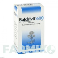 БАЛДРІВІТ (BALDRIVIT) 600 мг таблетки 50 шт - Корінь валеріани RODISMA-MED PHARMA