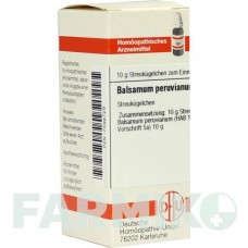 БАЛЬЗАМУМ ПЕРУВІАНУМ (BALSAMUM PERUVIANUM) C 30 глобули 10 г - Гомеопатія DHU