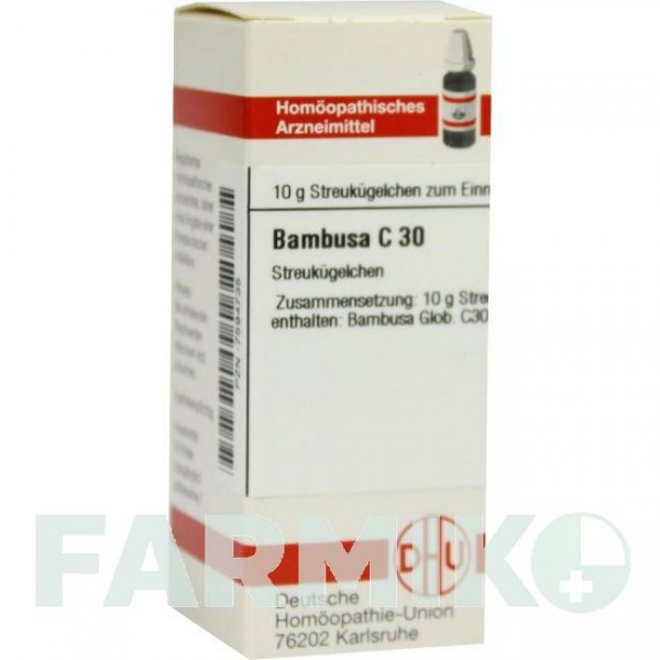 БАМБУСА (BAMBUSA) C 30 глобули 10 г - Гомеопатія DHU