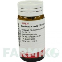 БАМБУСА (BAMBUSA) D 6 глобули 20 г - Гомеопатия WALA HEILMITTEL