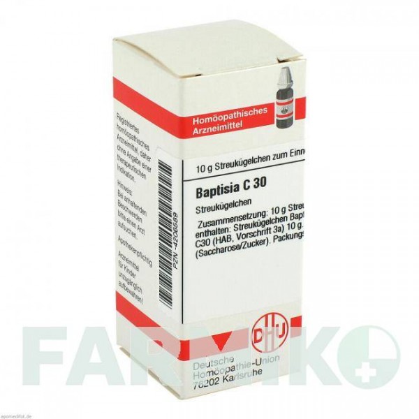 БАПТІСІЯ (BAPTISIA) C 30 глобули 10 г - Гомеопатія DHU