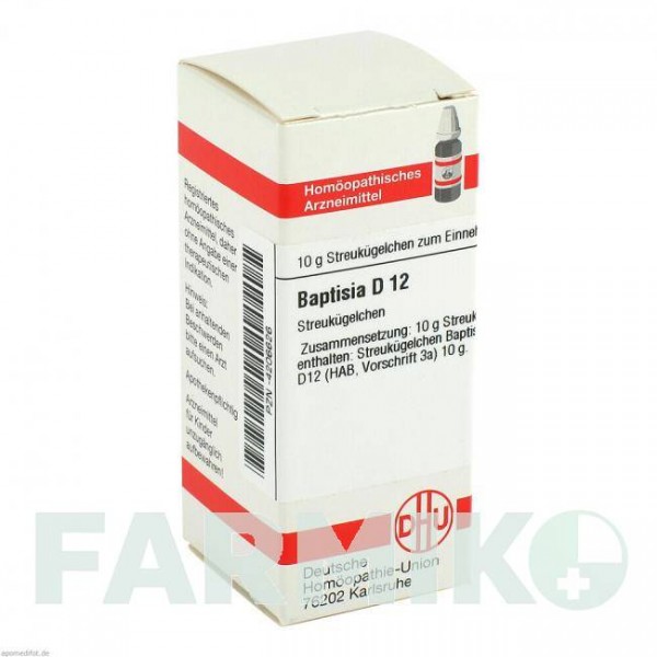 БАПТІСІЯ (BAPTISIA) D 12 глобули 10 г - Гомеопатія DHU