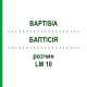 БАПТІСІЯ (BAPTISIA) LM 10 розчин 10 мл - Гомеопатія ARCANA DR.SEWERIN