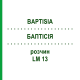 БАПТІСІЯ (BAPTISIA) LM 13 розчин 10 мл - Гомеопатія ARCANA DR.SEWERIN