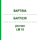 БАПТІСІЯ (BAPTISIA) LM 15 розчин 10 мл - Гомеопатія ARCANA DR.SEWERIN