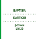 БАПТІСІЯ (BAPTISIA) LM 20 розчин 10 мл - Гомеопатія ARCANA DR.SEWERIN