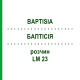 БАПТІСІЯ (BAPTISIA) LM 23 розчин 10 мл - Гомеопатія ARCANA DR.SEWERIN