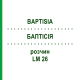 БАПТІСІЯ (BAPTISIA) LM 26 розчин 10 мл - Гомеопатія ARCANA DR.SEWERIN
