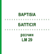 БАПТІСІЯ (BAPTISIA) LM 29 розчин 10 мл - Гомеопатія ARCANA DR.SEWERIN