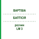 БАПТІСІЯ (BAPTISIA) LM 3 розчин 10 мл - Гомеопатія ARCANA DR.SEWERIN