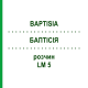 БАПТІСІЯ (BAPTISIA) LM 5 розчин 10 мл - Гомеопатія ARCANA DR.SEWERIN