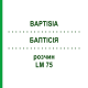 БАПТІСІЯ (BAPTISIA) LM 75 розчин 10 мл - Гомеопатія ARCANA DR.SEWERIN