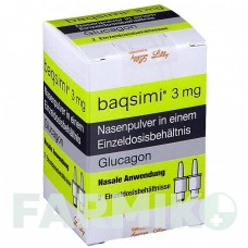 БАКСИМИ (BAQSIMI) 3 мг спрей 2x3 мг - Глюкагон LILLY