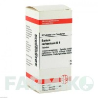 БАРІУМ КАРБОНІКУМ (BARIUM CARBONICUM) D 4 таблетки 80 шт - Гомеопатія DHU