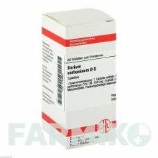 БАРИУМ КАРБОНИКУМ (BARIUM CARBONICUM) D 6 таблетки 80 шт - Гомеопатия DHU