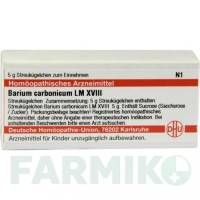 БАРІУМ КАРБОНІКУМ (BARIUM CARBONICUM) LM XVIII глобули 5 г - Гомеопатія DHU
