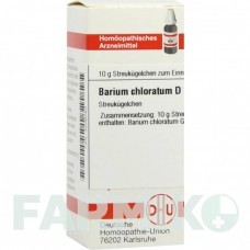 БАРИУМ ХЛОРАТУМ (BARIUM CHLORATUM) D 12 глобули 10 г - Гомеопатия DHU