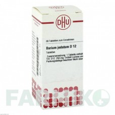 БАРИУМ ЙОДАТУМ (BARIUM JODATUM) D 12 таблетки 80 шт - Гомеопатия DHU