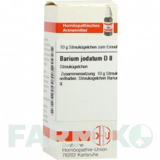 БАРИУМ ЙОДАТУМ (BARIUM JODATUM) D 8 глобули 10 г - Гомеопатия DHU