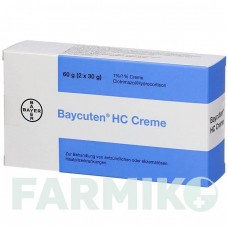 БАЙКУТЕН (BAYCUTEN) крем 60 г - Имидазол-триазол, Кортикостероид ORIFARM