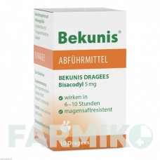 БЕКУНИС (BEKUNIS) 5 мг таблетки 10 шт - Бисакодил ROHA