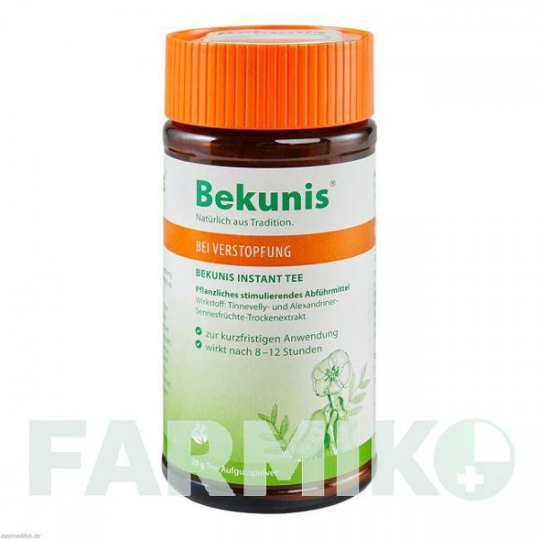 БЕКУНИС (BEKUNIS) чай 240 мл - Сеннозиды ROHA