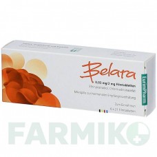 БЕЛАРА (BELARA) таблетки 3x21 шт - Хлормадинон, Этинилэстрадиол EURIMPHARM
