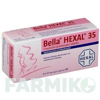 БЕЛЛА (BELLA) 35 таблетки 21 шт - Ципротерон, Естроген HEXAL