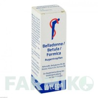 БЕЛАДОНА БЕТУЛА (BELLADONNA BETULA) очні краплі 10 мл - Гомеопатія WELEDA