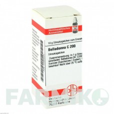 БЕЛЛАДОННА (BELLADONNA) C 200 глобули 10 г - Гомеопатия DHU