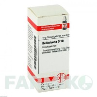 БЕЛЛАДОННА (BELLADONNA) D 10 глобули 10 г - Гомеопатия DHU