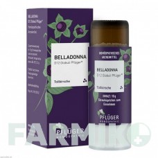 БЕЛЛАДОННА (BELLADONNA) D 12 глобули 10 г - Гомеопатия HOMOOPATHISCHES ALEXANDER PFLUGER