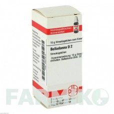 БЕЛЛАДОННА (BELLADONNA) D 2 глобули 10 г - Гомеопатия DHU