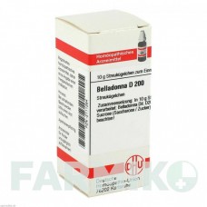 БЕЛЛАДОННА (BELLADONNA) D 200 глобули 10 г - Гомеопатия DHU