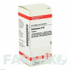 БЕЛЛАДОННА (BELLADONNA) D 30 таблетки 80 шт - Гомеопатия DHU